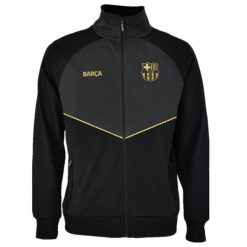 Kardigan męski Premium Barcelona. Czarne swetry męskie FC BARCELONA, m, bez wzorów, bez kołnierzyka, bez ramiączek. W wyprzedaży za 264.50 zł.