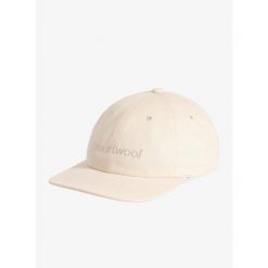 Czapka z daszkiem Smartwool Logo Ball Cap - almond. Brązowe czapki damskie Smartwool, bez wzorów, sportowe. Za 146.99 zł.