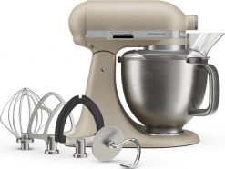Mikser planetarny Artisan Plus 4,7 l beżowy. Brązowe miksery KITCHENAID. Za 3,999.00 zł.