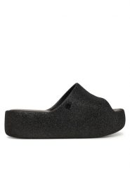 Melissa Klapki Free Platform Slide 36126 Czarny. Czarne klapki damskie Melissa, bez wzorów, z tworzywa sztucznego, bez obcasa, bez zapięcia. Za 439.99 zł.