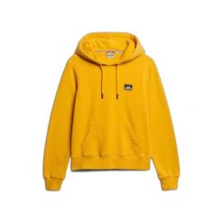 Bluza damska z kapturem Superdry Studios Loose. Żółte bluzy damskie Superdry, bez wzorów, bez ramiączek, z kapturem. Za 332.10 zł.