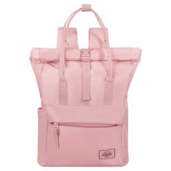 Plecak Casual American Tourister Urban Groove Pastels Roll Top Różowy. Czerwone plecaki męskie American Tourister, bez wzorów, z poliesteru, casualowe. Za 199.99 zł.