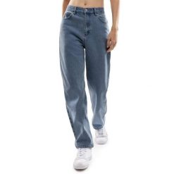 Damskie dżinsy barrel 120. rocznica Real Sporting de Gijón Siroko SC120 Voyage. Niebieskie jeansy damskie SIROKO, bez wzorów, z bawełny, klasyczne. Za 336.00 zł.