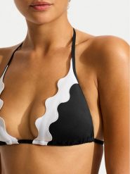 Seafolly Góra od bikini 31437-717 Czarny. Czarne bikini Seafolly, bez wzorów, z syntetyku. Za 209.99 zł.