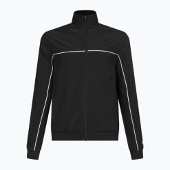 Kurtka tenisowa męska Wilson Team Woven Colorblock. Białe kurtki męskie Wilson, m, bez wzorów, sportowe, bez kaptura. Za 329.99 zł.