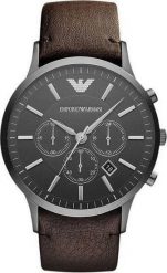Zegarek Emporio Armani Zegarek Męski Armani AR2462 ( 46 mm). Zegarki męskie Emporio Armani, bez wzorów. Za 588.92 zł.