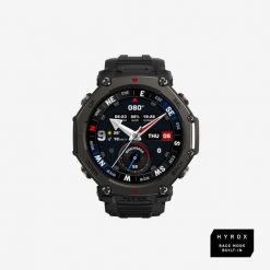 Second Life - Zegarek smartwatch Amazfit T-Rex 3 Pro 48 mm... - Stan Doskonały. Czarne, cyfrowe zegarki męskie Amazfit, bez wzorów, szklane. Za 1,444.99 zł.