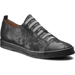 Półbuty SERGIO BARDI - Cora FW1268917AF 201. Czarne półbuty damskie Sergio Bardi, bez wzorów, z gumy, bez obcasa, na płaskiej podeszwie, bez zapięcia. W wyprzedaży za 159.00 zł.