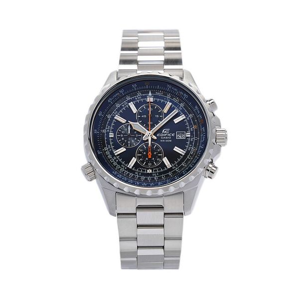 Zegarek Casio. Szare zegarki męskie Casio, bez wzorów, srebrne. Za 839.99 zł.