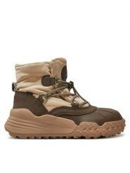 Timberland Botki TB0A29KBEIT1 Beżowy. Brązowe botki damskie Timberland, bez wzorów, ze skóry, bez obcasa, na płaskiej podeszwie, bez zapięcia. Za 589.99 zł.