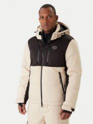 Guess Kurtka narciarska M5BL0N WF182 Beżowy Regular Fit. Brązowe kurtki sportowe męskie Guess, na zimę, m, z aplikacjami, z syntetyku, bez kaptura, narciarskie. Za 1,739.00 zł.