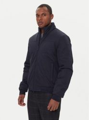 Geox Kurtka bomber Vincit M5620C T3127 F1624 Granatowy Regular Fit. Niebieskie kurtki męskie Geox, m, bez wzorów, z syntetyku, bez kaptura. Za 809.99 zł.