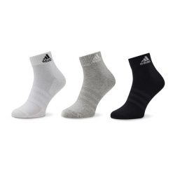 Skarpety krótkie adidas. Szare skarpetki damskie Adidas, bez wzorów. Za 39.99 zł.