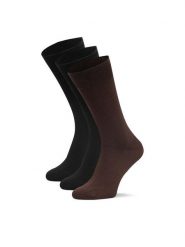 GINO ROSSI Skarpety długie CEO_AS_GR_01_W_AW26 (3-PACK). Czarny. Czarne skarpety męskie Gino Rossi, bez wzorów, z bawełny. Za 39.99 zł.