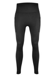 Legginsy fitness damskie Beshaped Lift Me Up z kieszeniami. Czarne legginsy damskie BESHAPED, bez wzorów, z dzianiny. Za 159.20 zł.