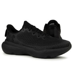 Buty męskie sportowe treningowe Under Armour UA Infinite. Czarne buty sportowe męskie Under Armour, bez wzorów, bez zapięcia, na fitness i siłownię. W wyprzedaży za 249.00 zł.