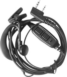 Słuchawka Baofeng Mikrofonosłuchawka do UV-82 2x PTT. Słuchawki douszne Baofeng. Za 30.20 zł.
