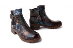 LAURA VITA 0006334 Cocrailo 77 taupe, botki damskie. Botki damskie Laura Vita, na zimę, bez wzorów, z polaru, bez obcasa, na obcasie, bez zapięcia. Za 514.90 zł.