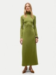 Vero Moda Sukienka codzienna Udita 10336491 Zielony Regular Fit. Zielone sukienki damskie Vero Moda, na co dzień, l, bez wzorów, z syntetyku, bez kołnierzyka, bez ramiączek, proste. Za 229.99 zł.