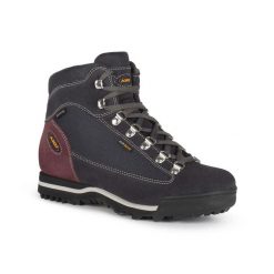 Buty trekkingowe damskie AKU Ultra Light Micro GTX wysokie. Szare obuwie trekkingowe damskie Aku, ze skóry, bez zapięcia. Za 908.00 zł.