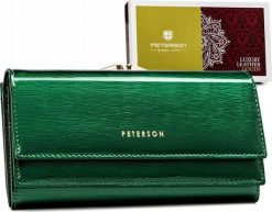 Peterson Duży, skórzany portfel damski z systemem RFID - NoSize. Portfele damskie Peterson. Za 234.00 zł.