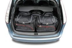 Torby Do Bagażnika Ford Focus Kombi 2004-2011 5Szt Kjust. Czarne torby podróżne damskie KJUST, bez wzorów, z kauczuku. Za 1,540.00 zł.