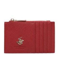 Etui na karty kredytowe Beverly Hills Polo Club. Czerwone portfele damskie Beverly Hills Polo Club. Za 59.99 zł.
