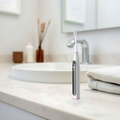 Oclean X Lite S Duo Set electric toothbrushes for two, blue and gray. Niebieskie szczoteczki elektryczne Oclean. Za 428.95 zł.