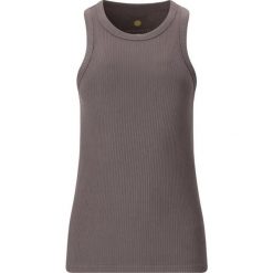 Damski tank top Athlecia Lankae. Fioletowe topy damskie Athlecia, bez wzorów, sportowe, bez kołnierzyka, bez ramiączek. Za 140.00 zł.