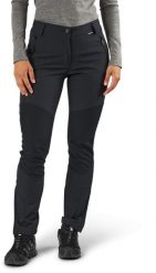 Icepeak moteriškos softshell kelnės DORAL, tamsiai pilkos. Spodnie dresowe damskie Brugi, bez wzorów, z softshellu, sportowe, tańczenia. Za 331.80 zł.