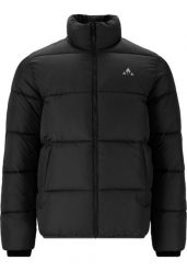 Kurtka puchowa Whistler Floter. Czarne kurtki sportowe męskie Whistler, m, bez wzorów, z materiału, bez kaptura, narciarskie. Za 357.50 zł.