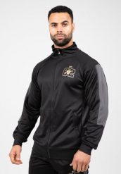 Devon Training Kurtka - Czarny/Szary. Szare kurtki męskie GORILLA WEAR, l, bez wzorów, z poliesteru, bez kaptura. Za 255.00 zł.