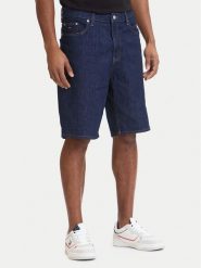 Tommy Jeans Szorty jeansowe Jaimie DM0DM22974 Granatowy Regular Fit. Niebieskie szorty męskie Tommy Jeans, bez wzorów, z jeansu. Za 289.99 zł.