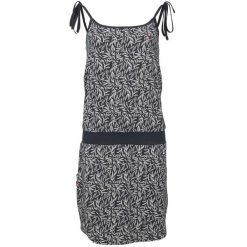 Letnia sukienka Loap Baela dla kobiet - Elegancka i Wygodna. Czarne sukienki damskie ZSPORT, na lato, m, bez wzorów, z bawełny, eleganckie, bez kołnierzyka, bez ramiączek, sportowe. Za 166.99 zł.