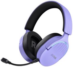 Trust GXT491P Fayzo Wireless Headset Fioletowe. Fioletowe słuchawki bezprzewodowe TRUST. Za 279.00 zł.