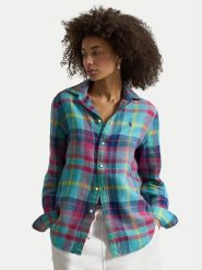 Polo Ralph Lauren Koszula 211973264502 Kolorowy Classic Fit. Koszule damskie Polo Ralph Lauren, m, bez wzorów, ze lnu, bez kołnierzyka, bez ramiączek. Za 819.99 zł.