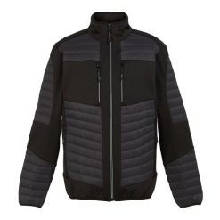 Męska Hybrydowa Kurtka Termiczna EVolve. Czarne kurtki męskie Regatta, l, bez wzorów, z puchu, sportowe, bez kaptura. Za 271.99 zł.