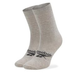 Skarpety długie Reebok. Szare skarpety męskie Reebok, bez wzorów. Za 26.99 zł.