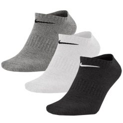 SKARPETY Nike Everyday Lightweight No-Show 3pack, Dla obu płci. Białe skarpetki damskie Nike, bez wzorów, z bawełny. Za 190.00 zł.