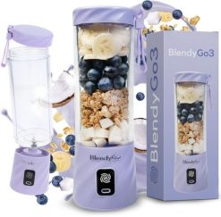 Blender BlendyGo Blender bezprzewodowy BlendyGo 3 550 ml Lawendowy. Fioletowe blendery BlendyGo. Za 569.80 zł.