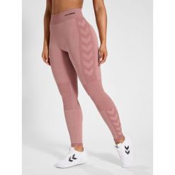 Legginsy damskie Hummel Clea. Fioletowe legginsy damskie Hummel, bez wzorów. Za 170.00 zł.