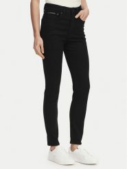 Calvin Klein Jeans Jeansy Classic LV047F488G Czarny Skin Fit. Czarne jeansy damskie Calvin Klein Jeans, bez wzorów, z bawełny. Za 409.99 zł.