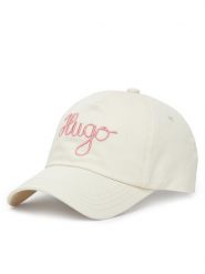 HUGO Czapka z daszkiem Cara-PE 50546591 Écru. Czapki damskie Hugo, bez wzorów, z bawełny. Za 119.99 zł.