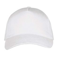 Czapka Z Daszkiem Z 5 Panelami Long Beach. Białe czapki damskie SOL'S, bez wzorów. Za 29.99 zł.
