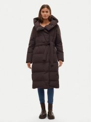 Vero Moda Płaszcz zimowy Leonie 10311566 Brązowy Regular Fit. Brązowe płaszcze damskie Vero Moda, na zimę, l, bez wzorów, z syntetyku, bez kołnierzyka, bez kaptura. Za 499.99 zł.