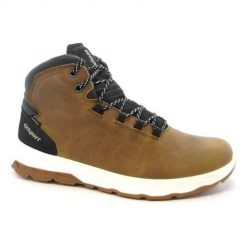 Buty trekkingowe męskie Grisport Texas. Brązowe buty zimowe męskie Grisport, bez wzorów, z gumy, za kostkę, bez obcasa, bez zapięcia. Za 569.00 zł.