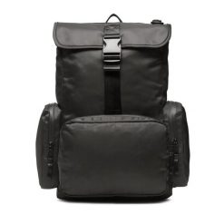 Plecak Calvin Klein Jeans. Czarne plecaki męskie Calvin Klein Jeans, bez wzorów, z jeansu. Za 749.99 zł.