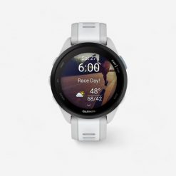 Second Life - Zegarek smartwatch Garmin Forerunner 165... - Stan Bardzo Dobry. Białe zegarki męskie Garmin, bez wzorów. Za 800.00 zł.