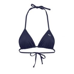Damski trójkątny góra od bikini Puma, granatowy. Niebieskie stroje kąpielowe damskie Puma, xs, bez wzorów. Za 129.99 zł.