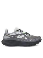 Salomon Buty do biegania Ultra Flow Gore-Tex L47692700 Szary. Szare buty sportowe męskie Salomon, bez wzorów, z gore-texu, bez zapięcia, do biegania, gore-tex. Za 439.99 zł.